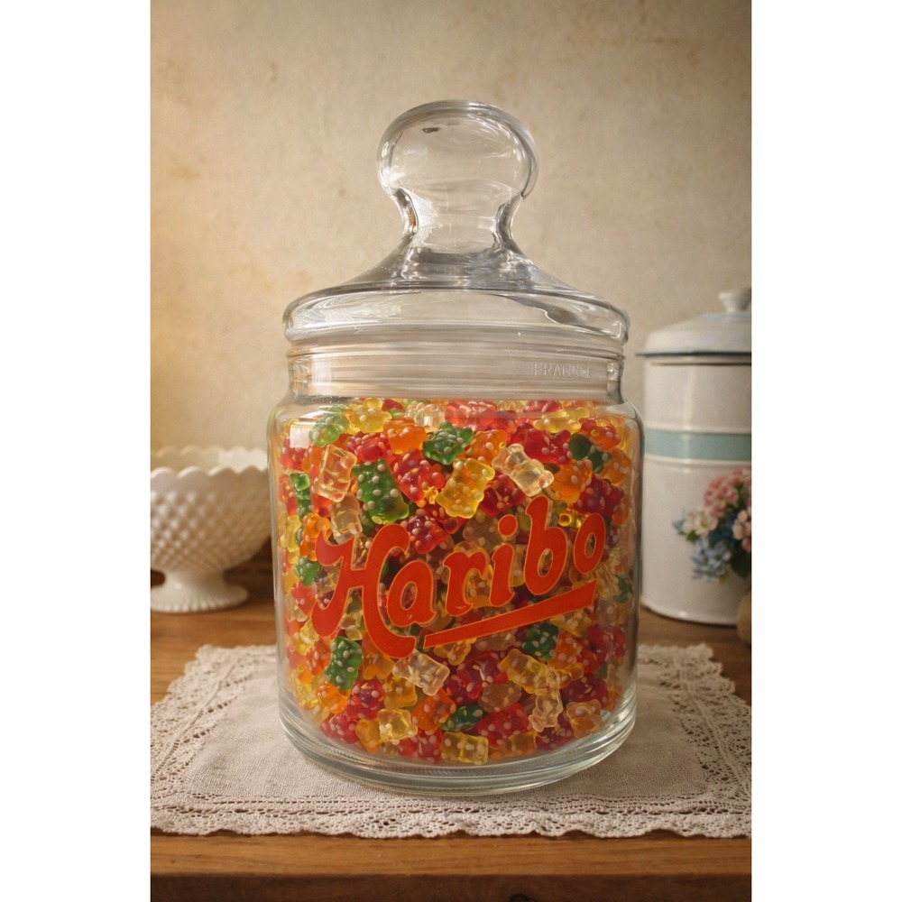 Amazing Haribo Apothecary Jar  7.5" Tall